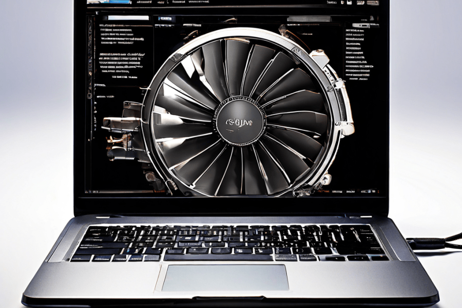 Laptop fan runs loudly while browsing simple websites