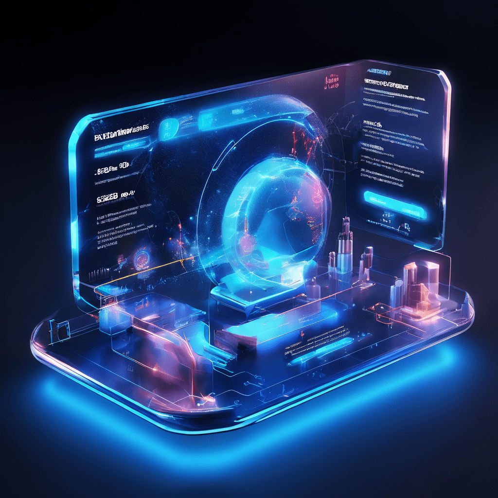 Futuristic digital interface showing a glowing error node within a secure data flow, representing early workflow failure...